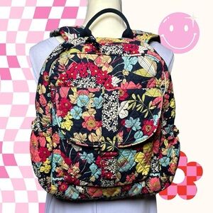 Vera Bradley “HAPPY SNAILS” Pattern Backpack